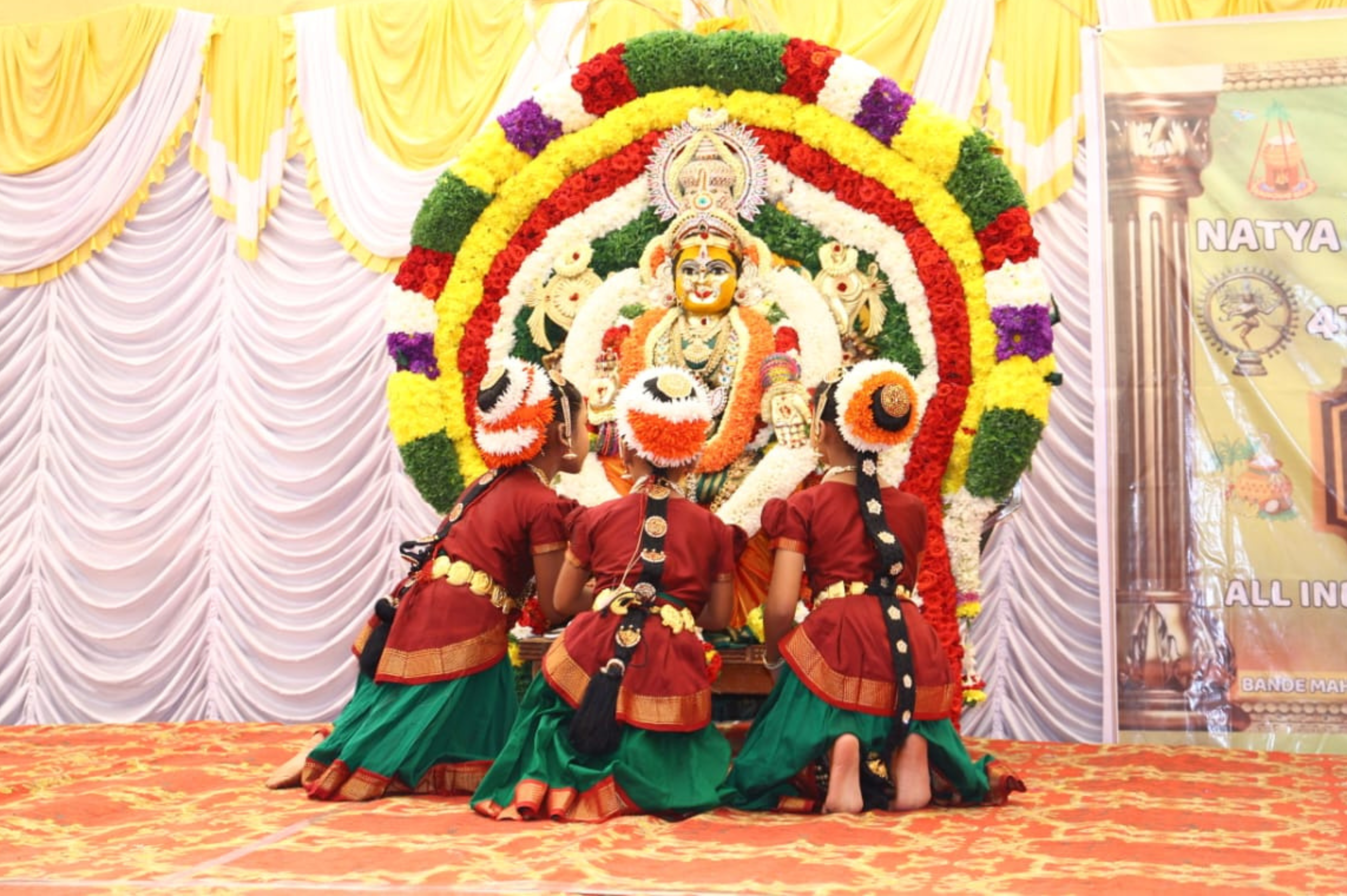 Lakshmi at a dance event